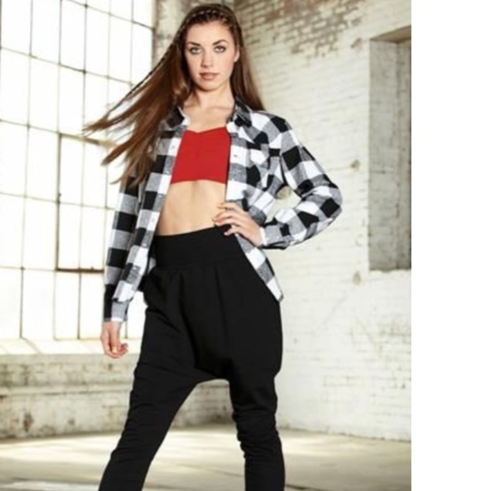 Black and white Urban Groove Flannel